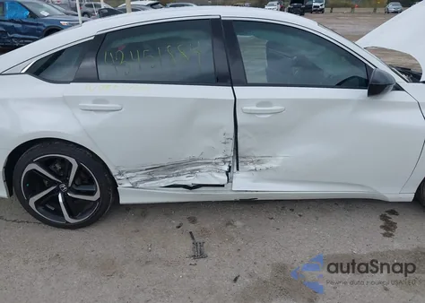 2022 Honda Accord Sport z USA, uszkodzony, nr VIN 1HGCV1F3XNA095465